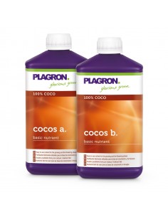 Coco A+B 1L Plagron , Engrais Croissance et Floraison pour la fibre de coco