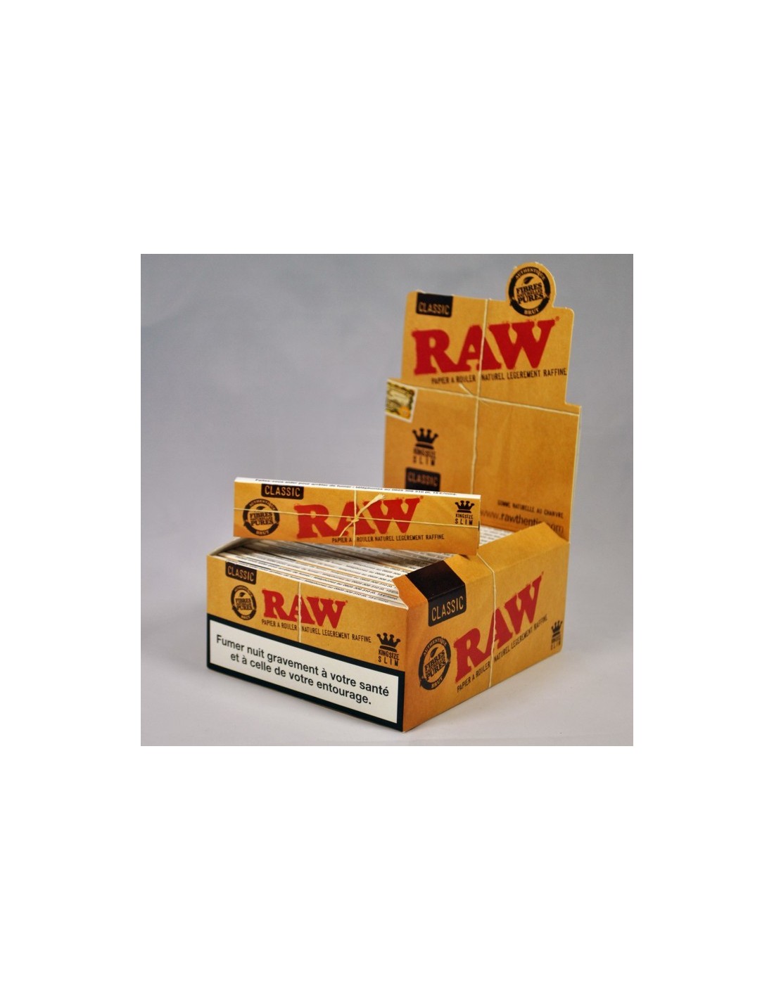 Pack Raw 50 carnets de 32 feuilles à rouler slim + 50 carnets de 50 filtres cartons  Raw - Cdiscount Au quotidien