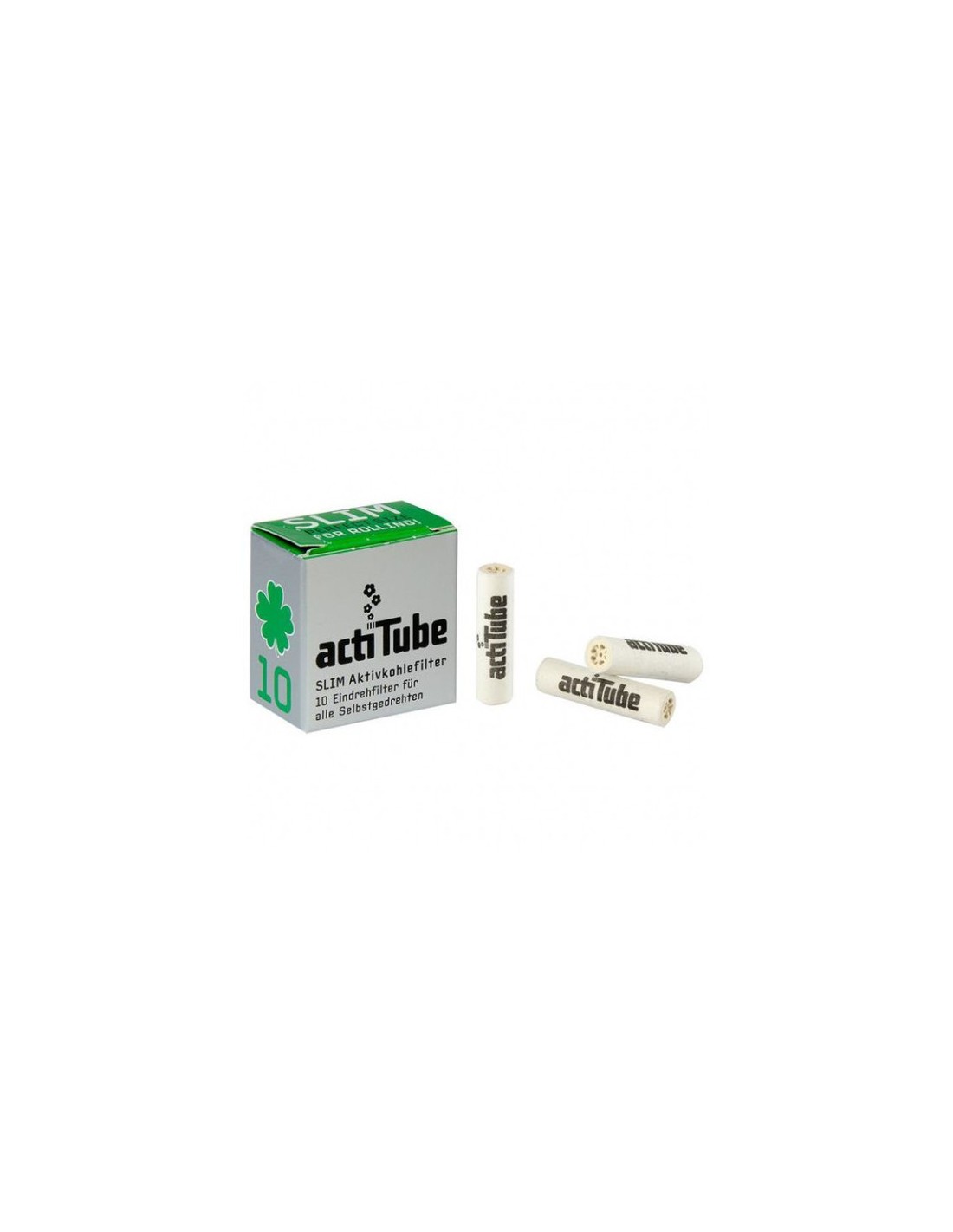 ACTITUBE 10 X 50 Filtre Charbon Actif 7mm Slim 10 Boxe = 500 Filtre à  Insertion EUR 48,62 - PicClick FR